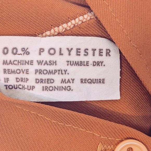 FINAL MARKDOWN Vintage 70s Western Flared Pants Tall - Picture 7 of 7